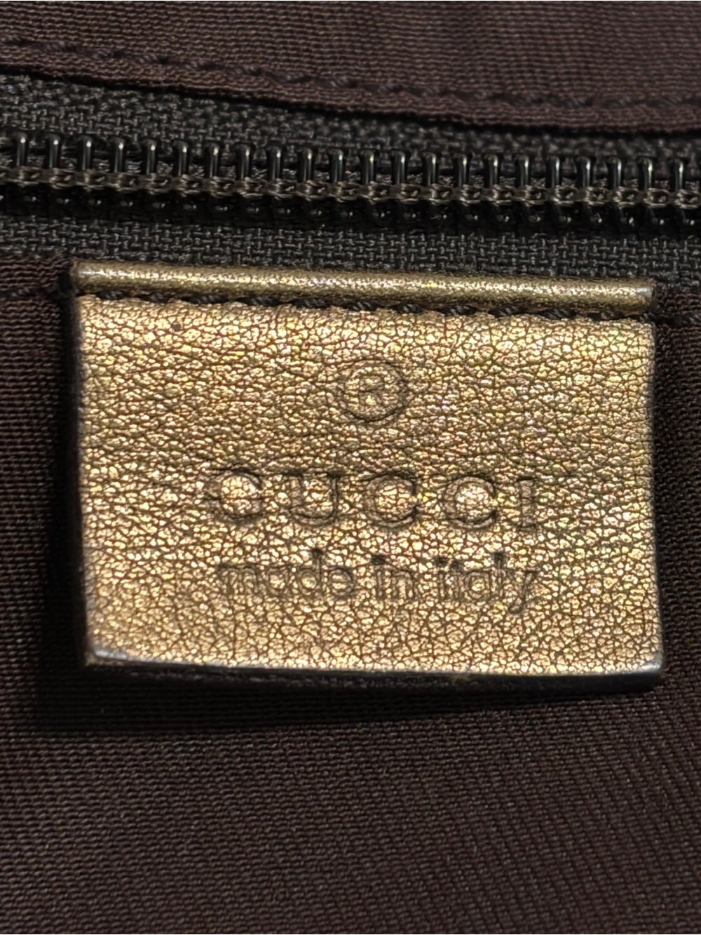 Gucci GG Canvas Shoulder Bag – Beige - Picture 9 of 12